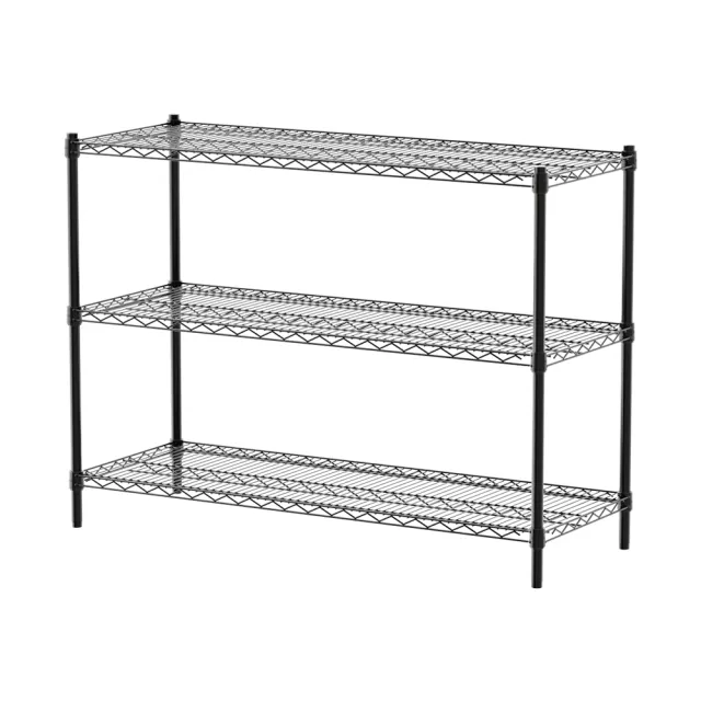 【dayneeds 日需百備】荷重型 120x45x90公分 烤漆三層架(鐵力士架/收納層架/層架/鐵架)