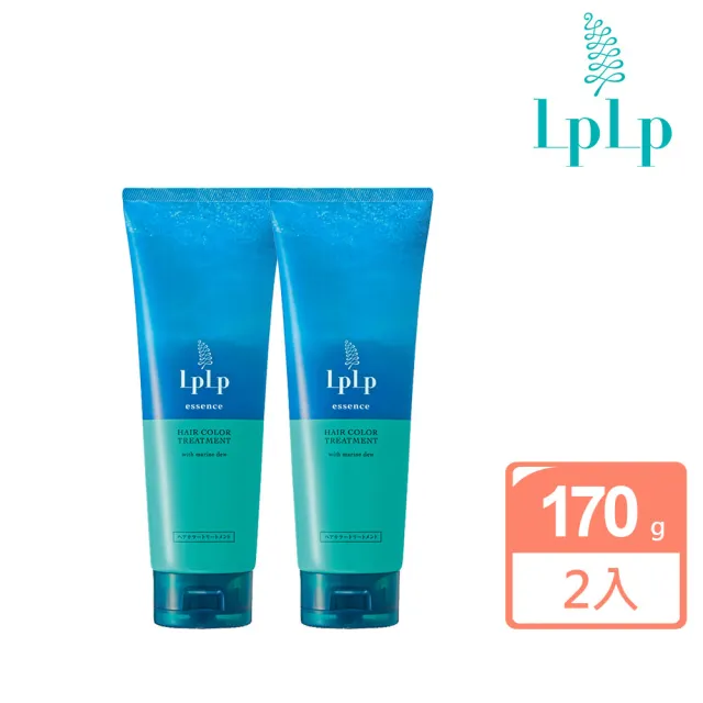 【LpLp】昆布精華護髮染髮霜170g 2入組 (黑檀黑/胡桃棕) 白髮染髮/染髮同時護髮