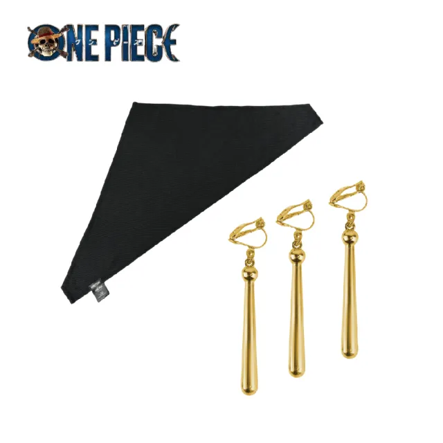 【ARKY】官方授權｜《ONE PIECE航海王》索隆：Zoro經典頭巾與耳環收藏組派對用品(代理商公司貨)（其他規格）