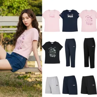 【FILA】短袖T恤 女款 運動上衣 運動服 運動褲 (任選)