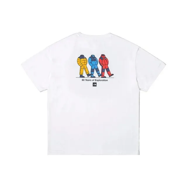 【The North Face】TNF 休閒 印花短袖T恤 U ICON RELAXED SS TEE GRAPHIC - AP 男 女 白 (NF0A8GX2FN4)
