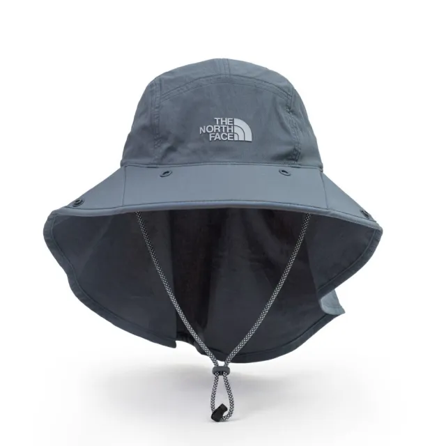 【The North Face】TNF 休閒 多功可折疊漁夫帽 CLASS V CONVERTIBLE SUNSHIELD 男 女 藍 (NF0A8EPX0U3)