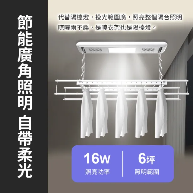 【mimax 米覓】智慧升降曬衣架(承重45KG 曬衣機 晾衣機 小米生態鏈)