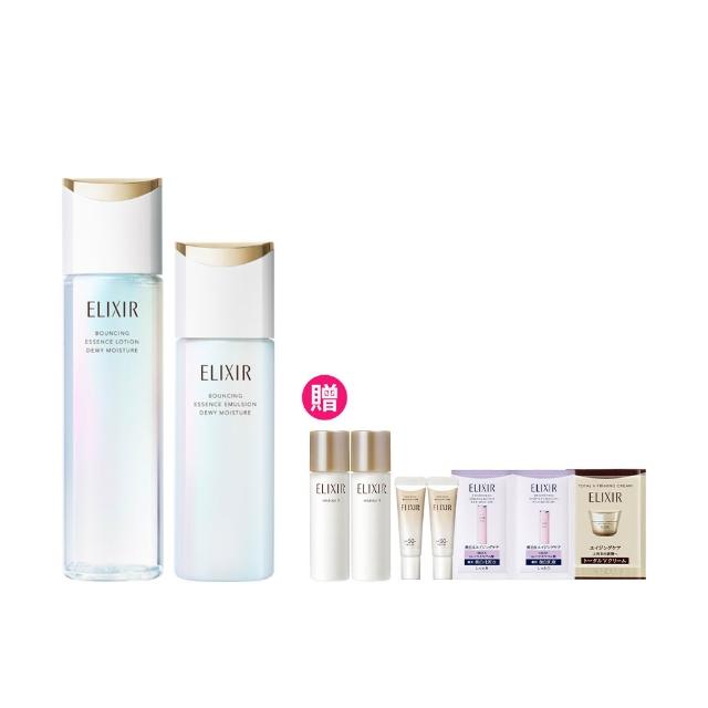 【ELIXIR 怡麗絲爾】膠原彈潤修護精露組 (精華露+精華乳)