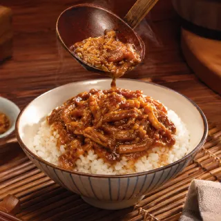 【鬍鬚張】黃金粹魯/雞絲 100g (魯肉飯 雞肉飯 地方小吃 連鎖名店 古早味 肉燥飯)