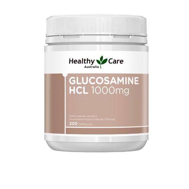 即期品【Healthy care】澳洲原裝 葡萄糖胺膠囊 1000mg 200顆