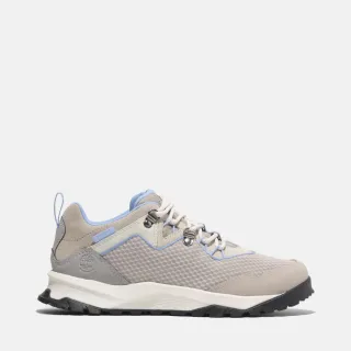 【Timberland】女款淺灰褐色Lincoln Peak防水低筒健行鞋(A2K4KEO4)