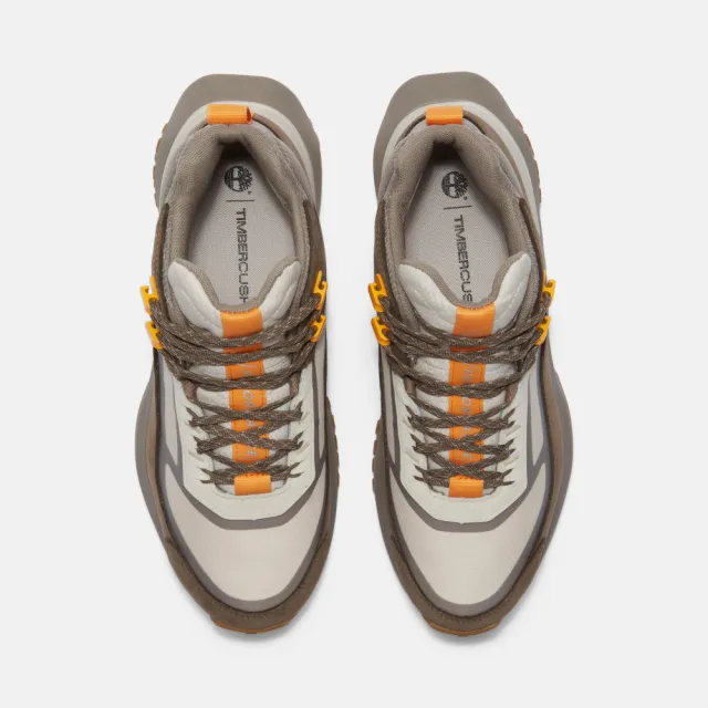 【Timberland】男款棕色Motion Access防水中筒健走鞋(A6DX6A6G)