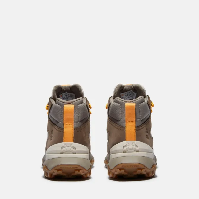 【Timberland】男款棕色Motion Access防水中筒健走鞋(A6DX6A6G)