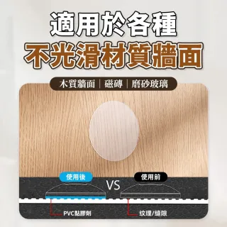 吸盤輔助貼片 透明圓形 專用貼片 水泥牆面 木頭牆面