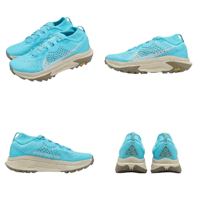 【NIKE 耐吉】越野跑鞋 ACG Zegama Trail 男鞋 藍 戶外 回彈 HV8113-400