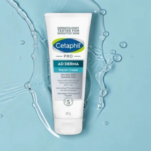 【Cetaphil 舒特膚】AD益膚康修護舒敏乳霜227g*2