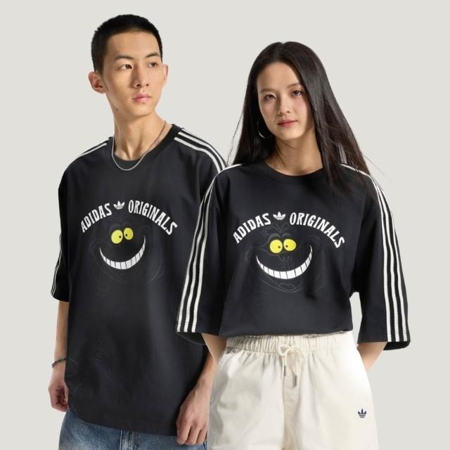 【adidas 愛迪達】U Tee Ss 男女 T恤 運動上衣 休閒短袖 黑 亞版 純棉(KX5312)