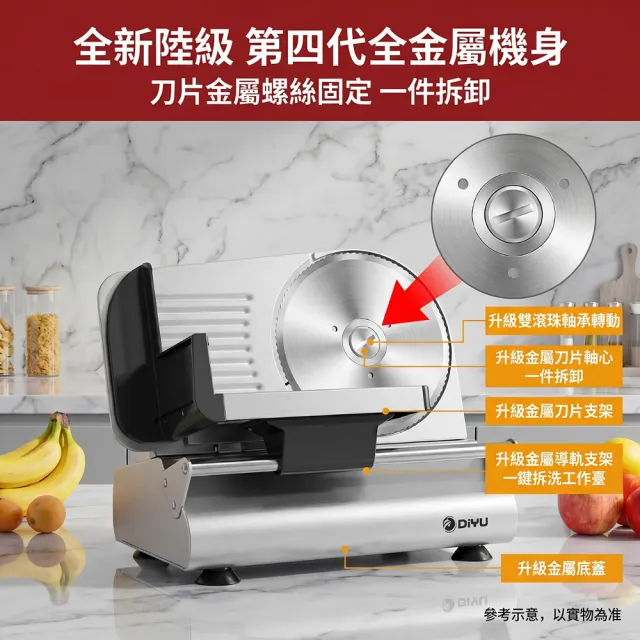 電動小型切肉機 吐司切片機(水果切片器/切菜機/肉片機)