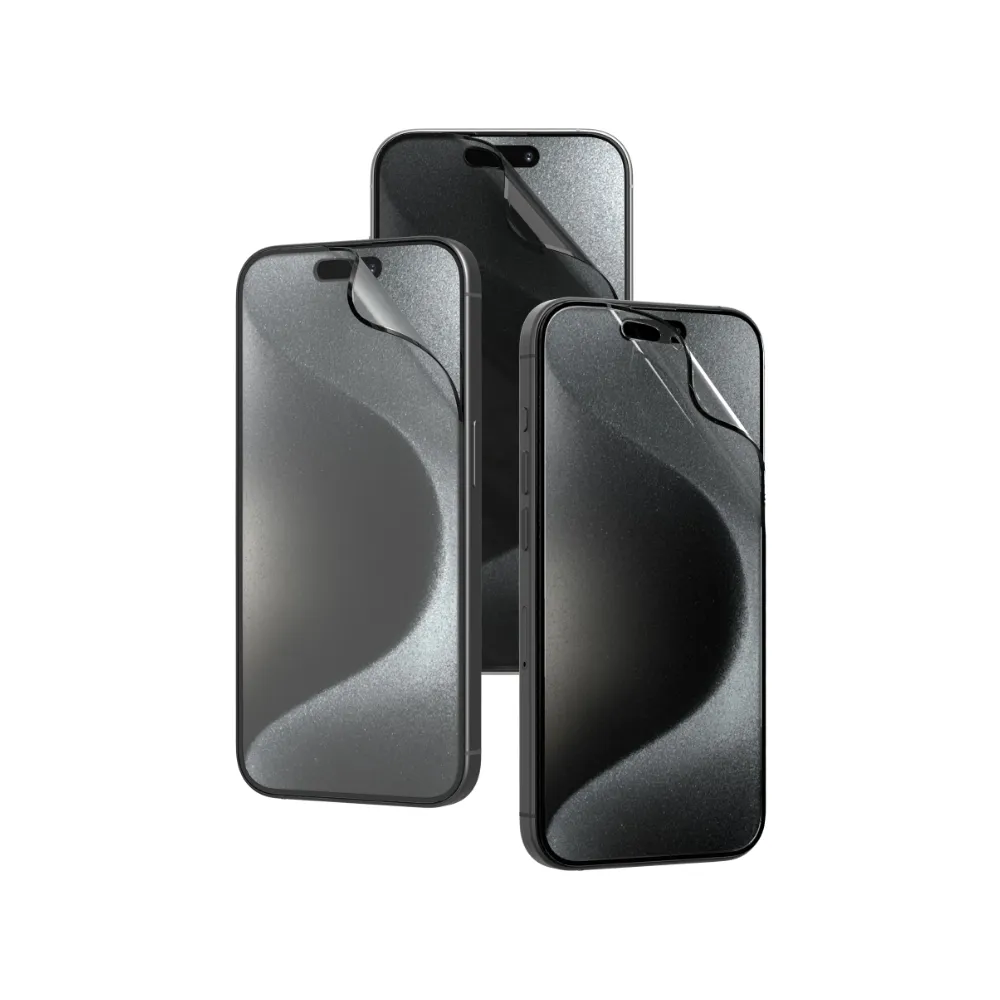 【RHINOSHIELD 犀牛盾】iPhone 15/15 Plus/15 Pro/15 Pro Max 抗藍光壯撞貼PRO 透明/霧面/防窺螢幕保護貼