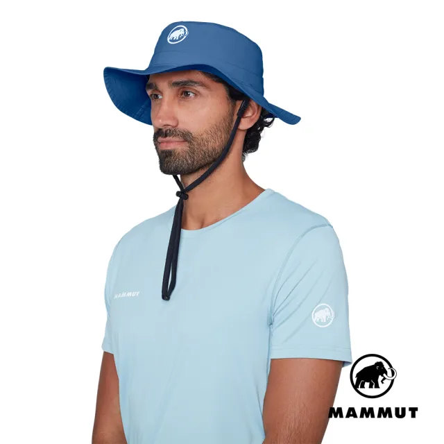 【Mammut 長毛象】Runbold Hat 防曬透氣漁夫帽 奇爾藍 #1191-04614