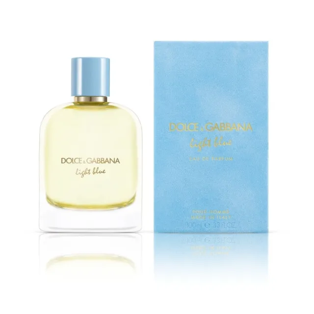 【DOLCE&GABBANA 杜嘉班納】D&G Beauty LIGHT BLUE 淺藍男性淡香精 100ml (專櫃公司貨)
