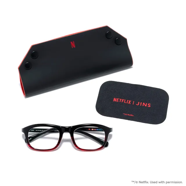 【JINS】HOME®× Netflix 聯名光學眼鏡系列-多款任選(UGF-25A-266/267)