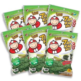 【泰國小老板】厚片海苔 32g*6包 (原味/辣香味/山葵味)