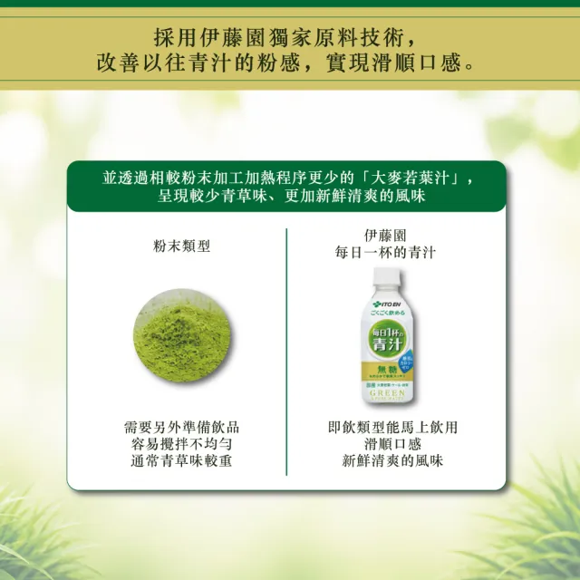 【伊藤園】每日一杯的青汁350gx24入/箱