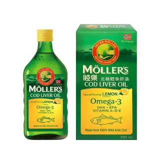 【睦樂】熱銷品-鱈魚肝油 檸檬風味*1罐(250ml/罐 效期2027.05)