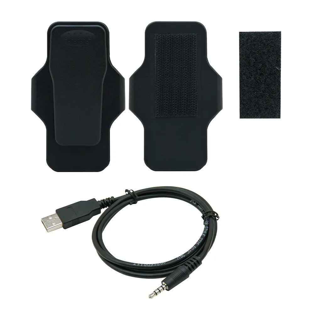 【Transcend 創見】DrivePro Body 360°旋轉背夾/魔鬼氈背夾配件組-DPB30/70 適用(TS-DBK1)