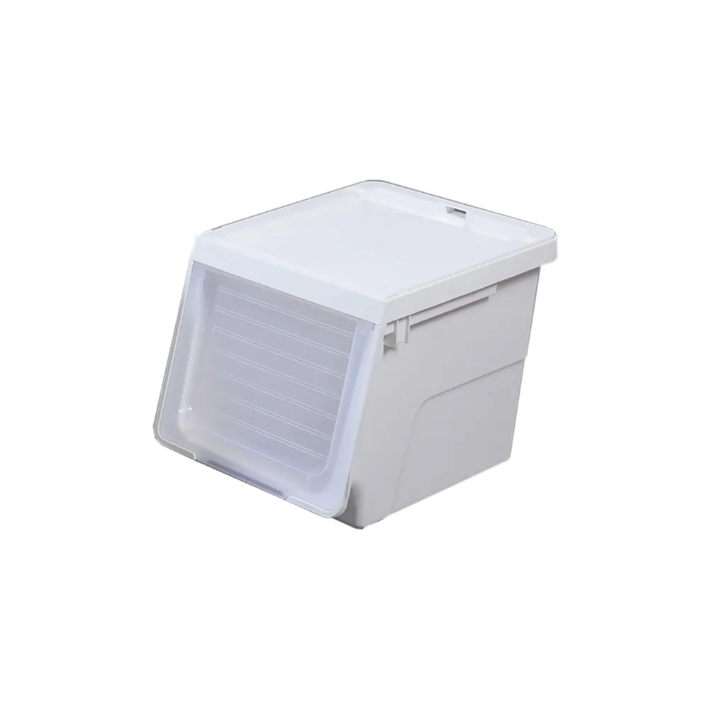【KEYWAY 聯府】面寬30cm Line300直取式整理箱29L-4入(前掀式 玩具收納置物箱 隙縫收納LN300)