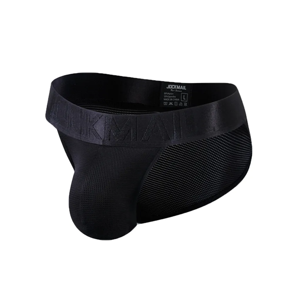 【JOCKMAIL】激凸囊袋運動風透氣低腰三角褲 SPORTY BRIEF(三角褲.男內褲.BRIEF)