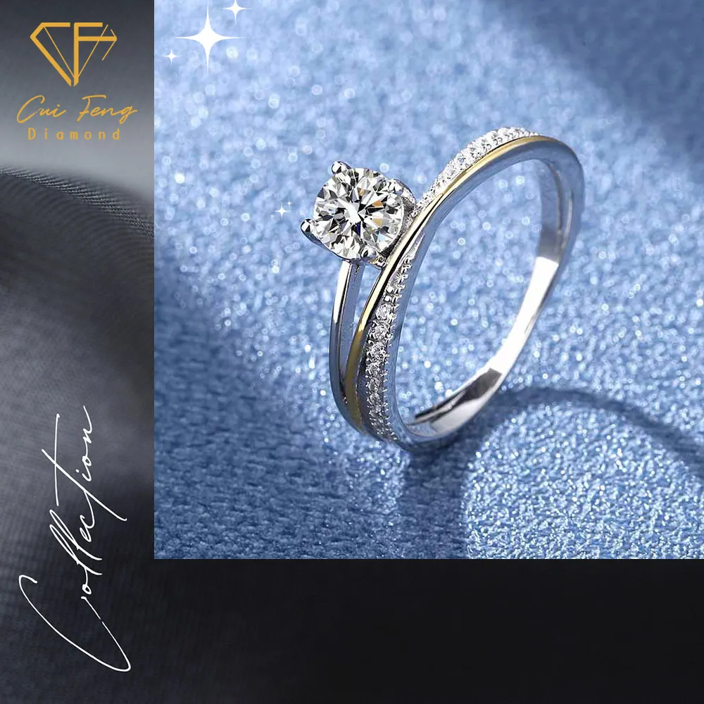 【CF Diamond】戒指 莫桑鑽《三生三世》(50分 618年中慶 女戒 鑽戒 生日禮物 求婚)