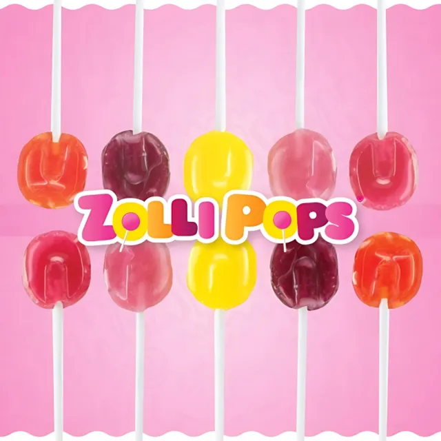 【Zollipops】木糖醇無糖棒棒糖-綜合水果口味58.4gx5包(共40支)