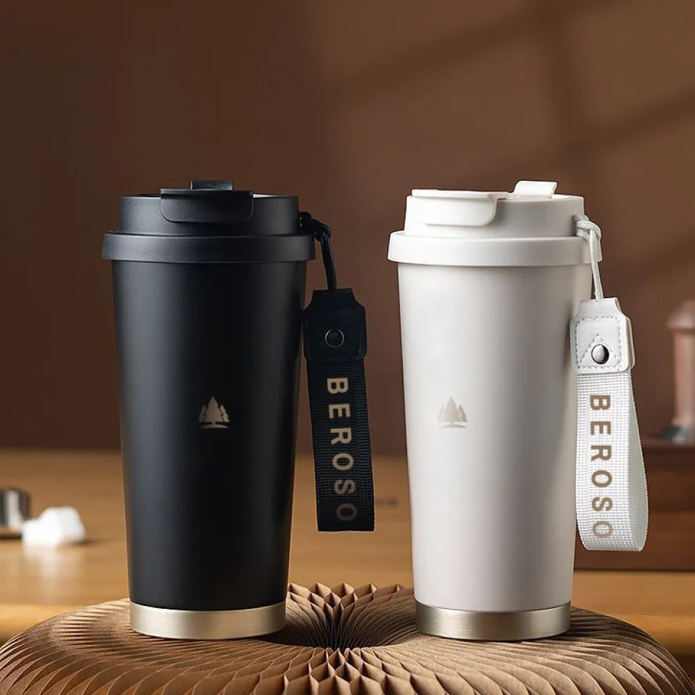 【Beroso 倍麗森】316不鏽鋼內陶瓷保溫環保隨行杯530ml(三色任選/雙層真空/保溫杯/保冷杯/)