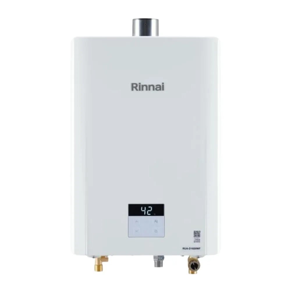 【林內】屋內大廈型強制排氣熱水器16L(RUA-D1600WF基本安裝)