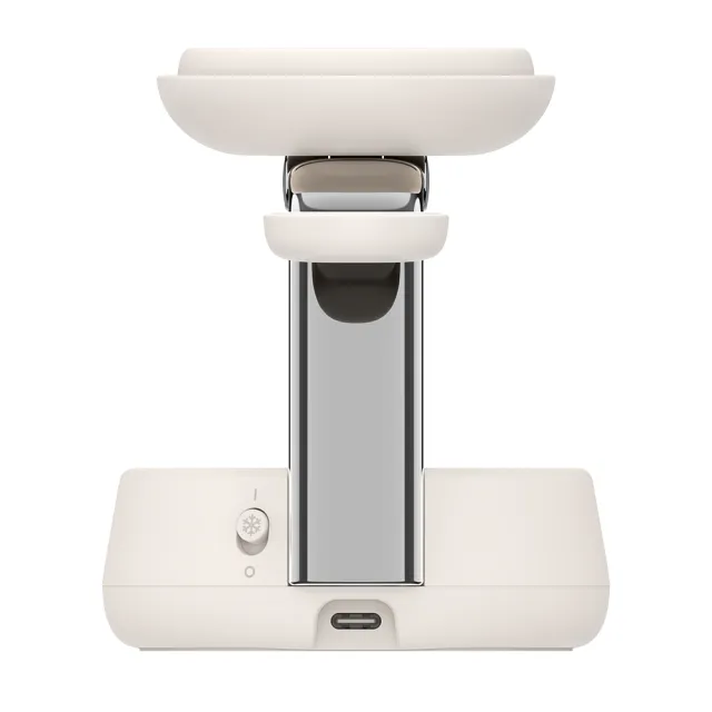 【BELKIN】UltraCharge Pro Qi2 25W 3合1 磁吸充電座 (WIZ040)