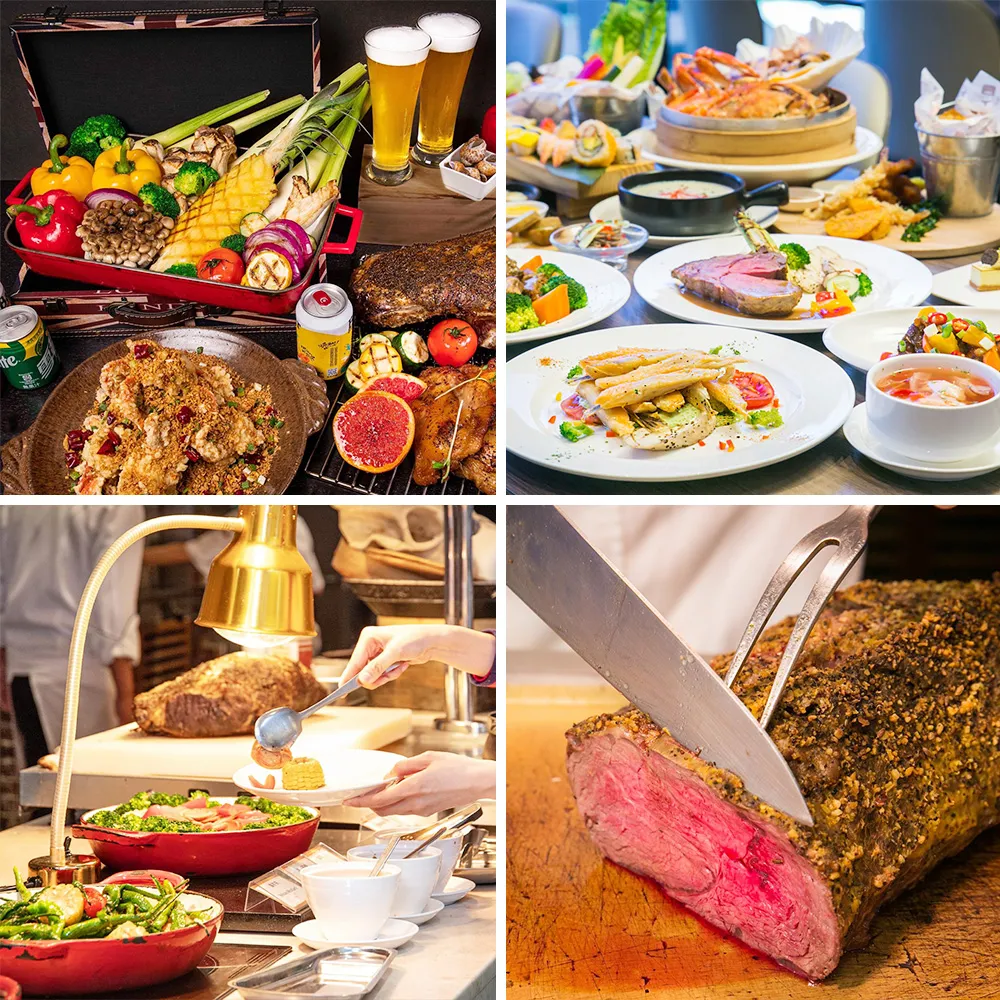 【台北凱達大飯店】5/22偷殺!2026/9/30前4人同行1人免費 平日自助式午或晚餐