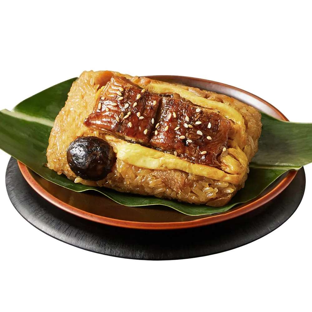 六松今苑 極上琥珀鰻光粽禮盒4入x3盒(180g*4顆/盒x3/端午節肉粽．賞星鮮嚴選)