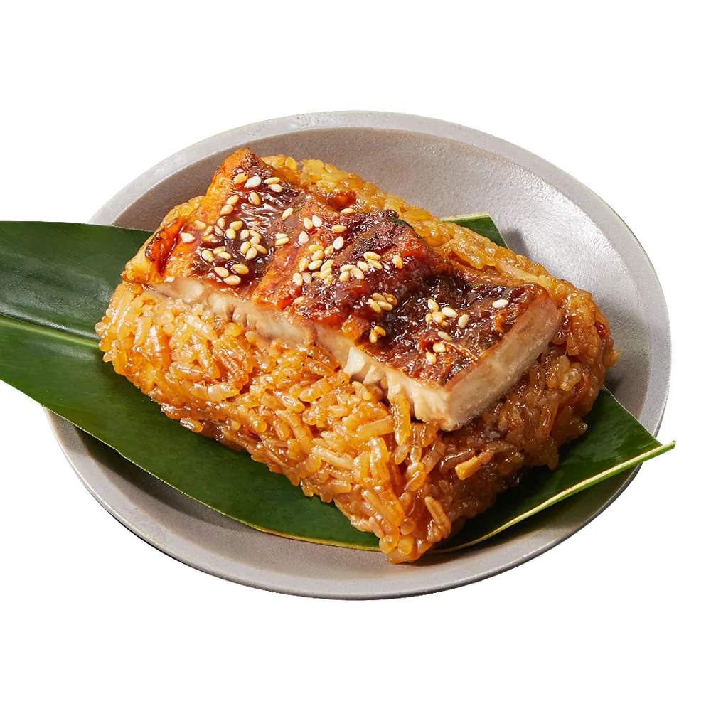 四代目菊川 日式鰻魚飯捲禮盒4入x2盒(90g*4顆/盒x2/端午節肉粽．賞星鮮嚴選)