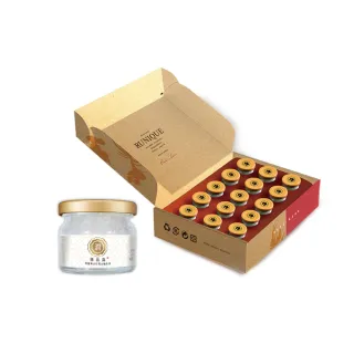 【潤燕窩】現燉•黃金特潤冰糖燕窩-環保15入組(即食燕窩、冰糖燕窩、現燉燕窩、養生)