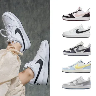 【NIKE 耐吉】運動鞋 休閒鞋 慢跑鞋 COURT BOROUGH LOW RECRAFT GS 女鞋 大童鞋 多款(DV5456-104&)