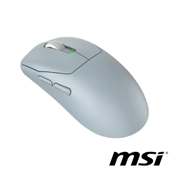 【MSI 微星】FORGE GM340 W SKY無線電競滑鼠