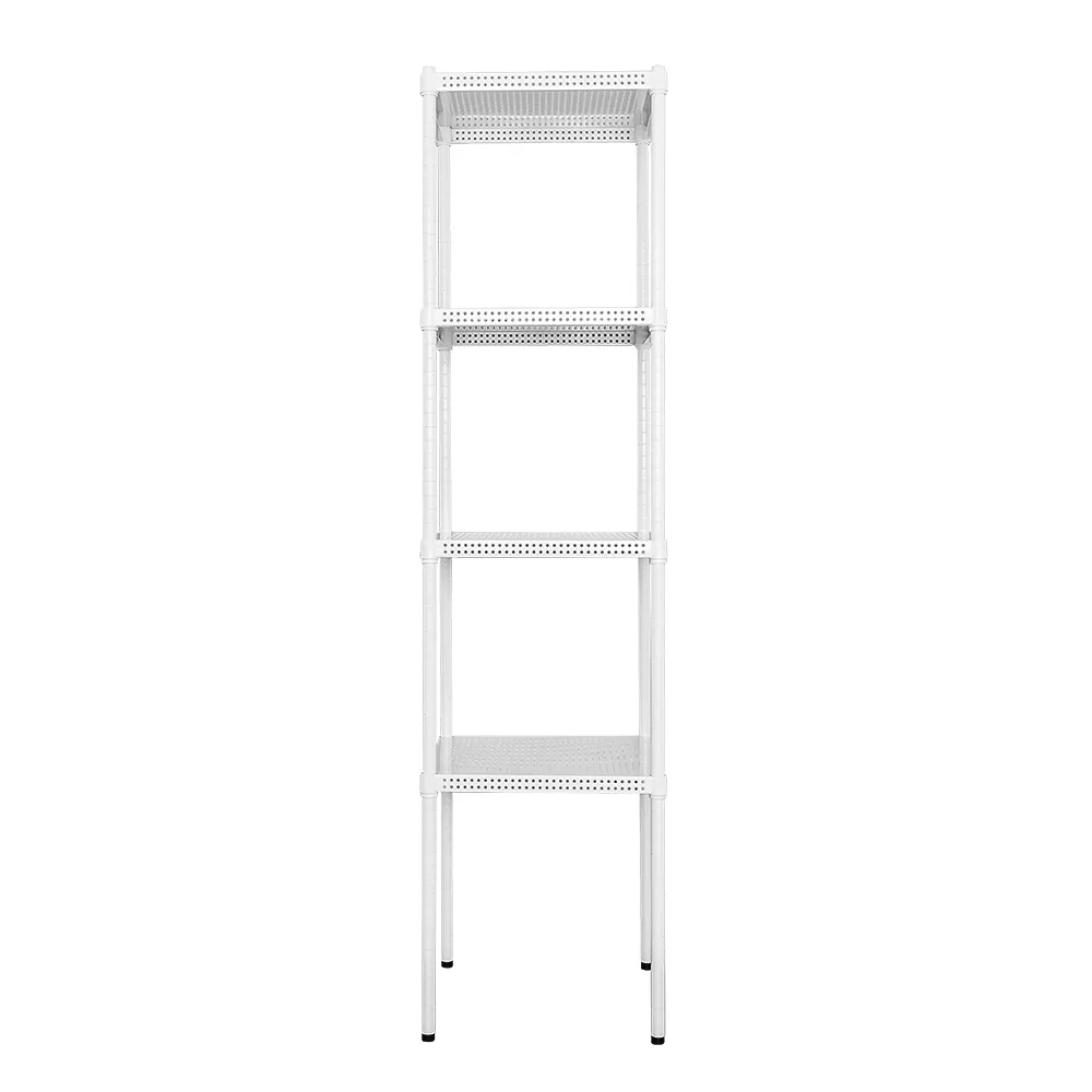 【dayneeds 日需百備】極致美學 60x45x210公分烤漆四層架(沖孔鐵架/收納層架/展示架/層架/鐵架)