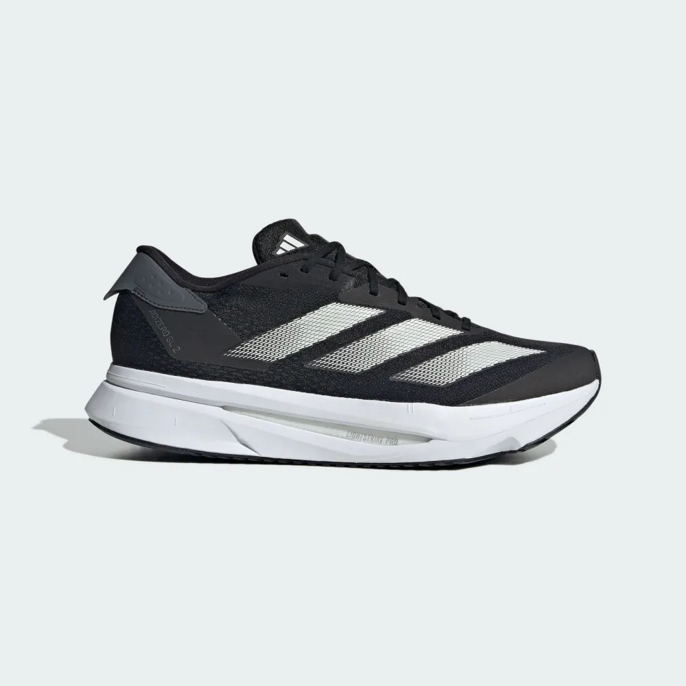 【adidas 愛迪達】慢跑鞋 男鞋 運動鞋 緩震 ADIZERO SL2 M 黑 IF6748