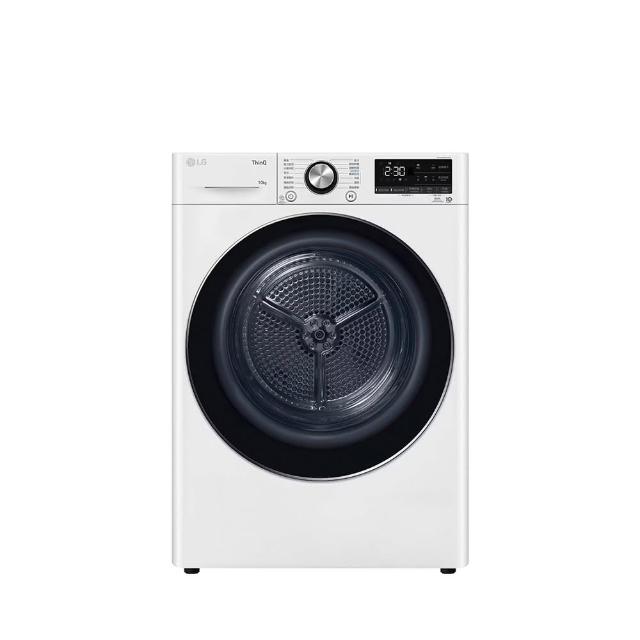 【LG 樂金】家電快配10公斤◆免曬衣乾衣機（熱泵除濕式）/冰瓷白(WR-100VW)