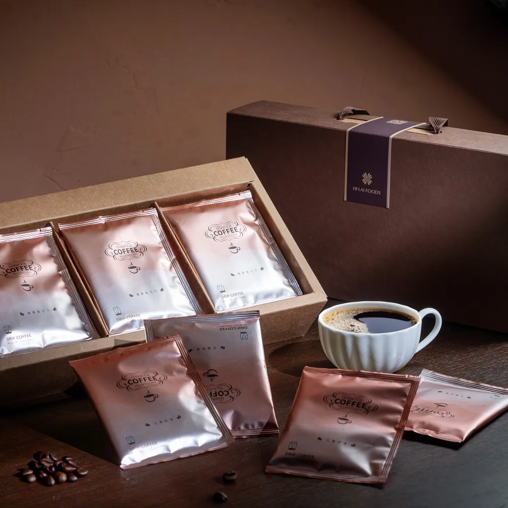 【漢來飯店】嚴選 濾掛咖啡禮盒(18包/盒) 年菜 年節禮