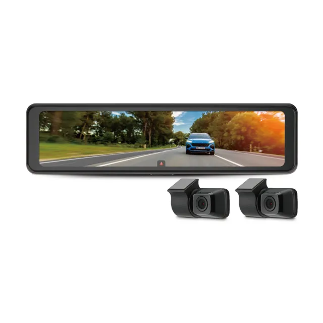 【MIO】含安裝 MiVue R800WD(前後鏡頭車內版)分離式鏡頭 新2代星光級 HDR數位防眩 後視鏡型行車記錄器