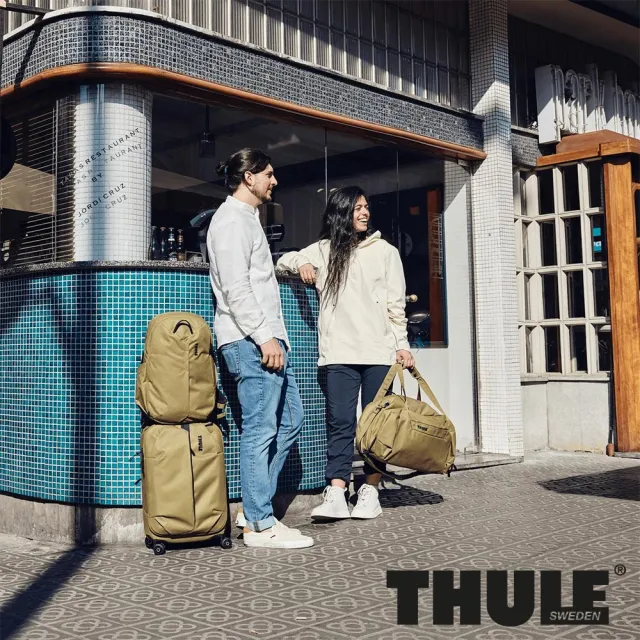 【Thule 都樂】Aion 登機型滾輪式行李箱 海狸鼠棕色 (週年慶/露營/旅行/收納)