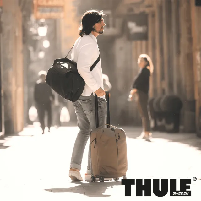 【Thule 都樂】Aion 登機型滾輪式行李箱 海狸鼠棕色 (週年慶/露營/旅行/收納)
