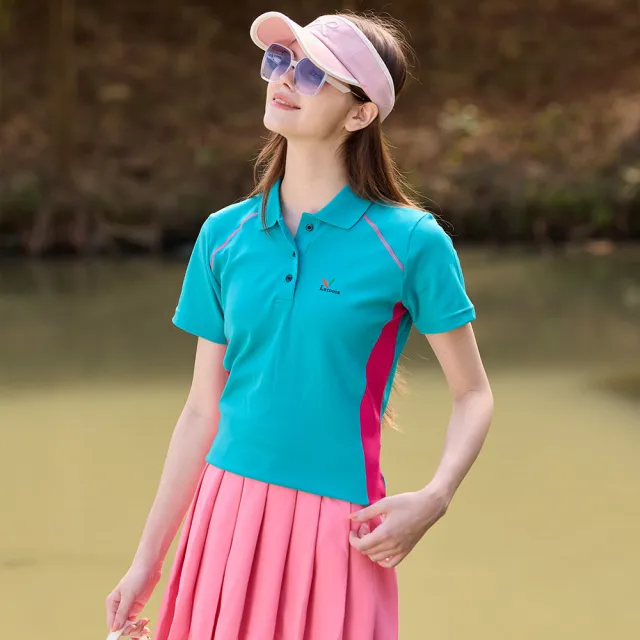 【LEIDOOE】簡約休閒吸排女短POLO衫(36606)