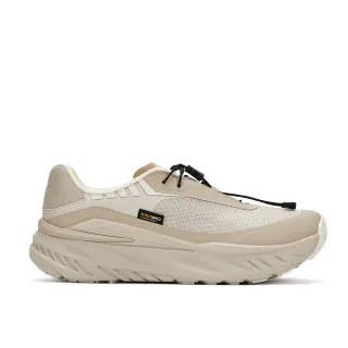 【Clarks】男鞋 微風跑-Zeph Trek Go織物全織面抗撕裂輕盈透氣厚底運動鞋 休閒鞋 增高鞋(沙色)(CLM88169C)