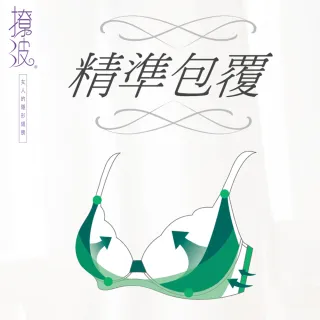 【Swear 思薇爾】撩波系列A-G罩蕾絲包覆內衣(黑色)