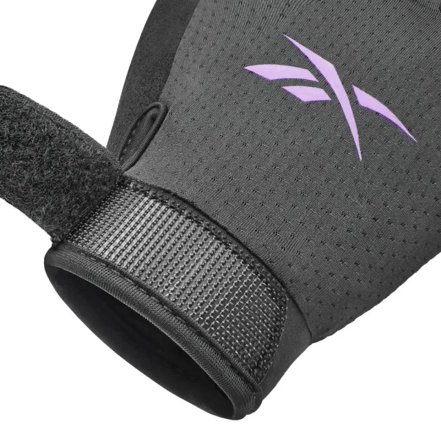 【REEBOK】Fitness Gloves 短指透氣健身手套(健身手套、露指手套、重訓手套)
